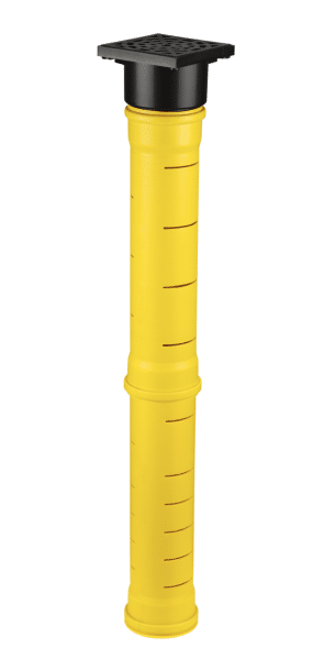 Karmat Infiltratieput Ø110 mm met Rooster – Regenwater Afvoer en Bodeminfiltratie – 1 Meter – SR110 BOX